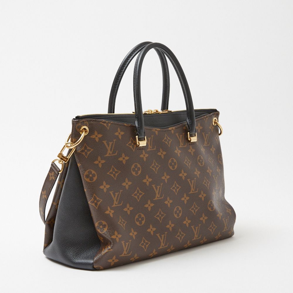 Louis Vuitton Pallas Monogram Noir Handbag Shoulder Bag - Picture 3 of 5